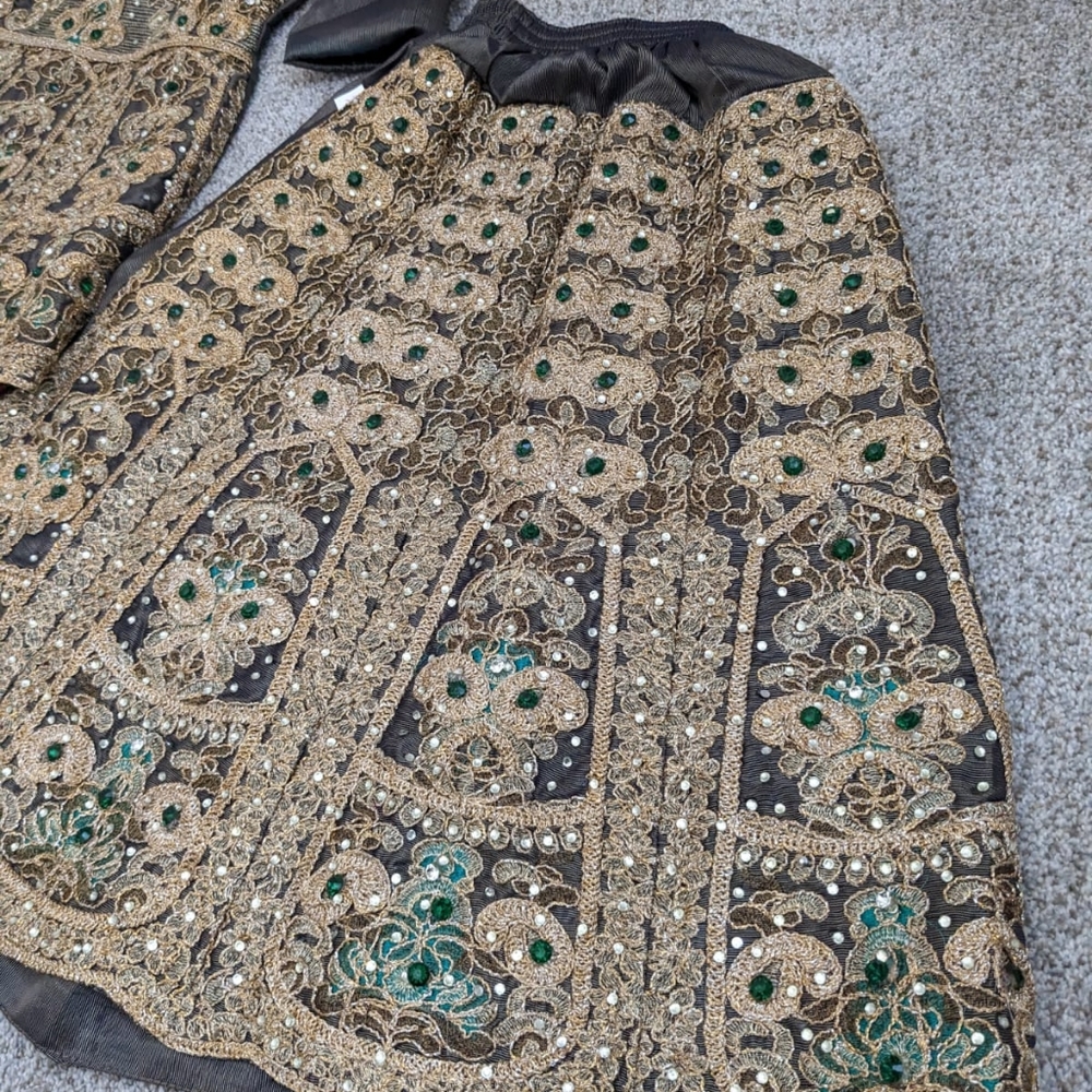 NWOT Girls lehnga pakistani indian - Picture 7 of 7